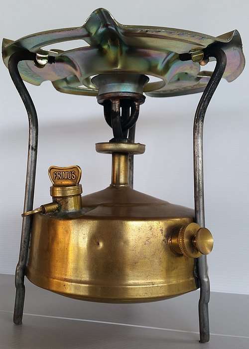 Stoves, Burners & Gas Cylinders Primus Stove Brass Hippo Paraffin